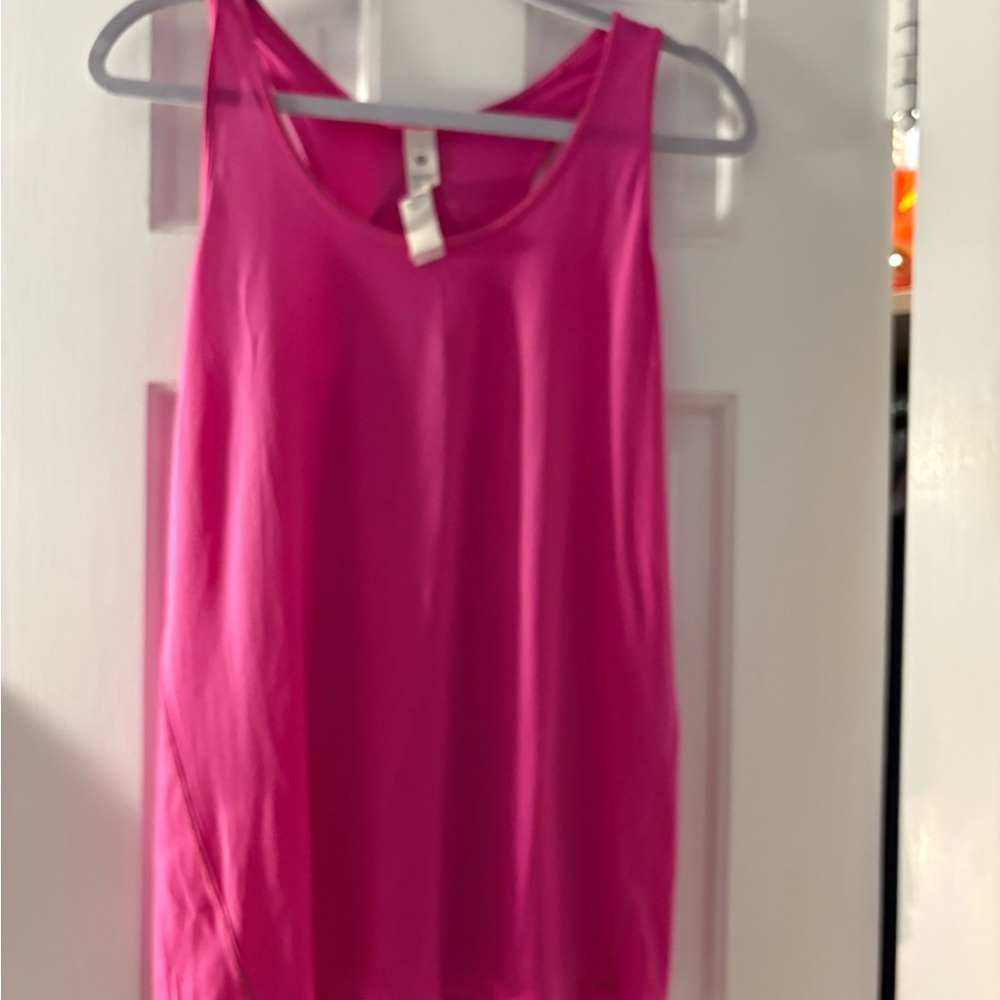 Lululemon Athletica Vibrant Pink Tank Top